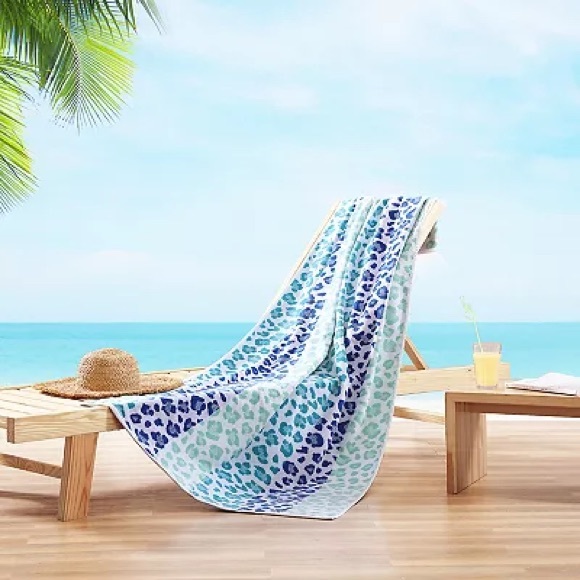 Koolaburra Bath Kookaburra By Ugg Leopard Beach Towel Poshmark